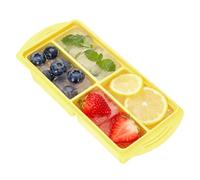 Moules Congélation Silicone - Bac Glaçons Grand Format - 2 Pièces Avec Couvercle Étanche | Bac Congélation Cubes Soupe Avec Couvercle | Pour Sauce Bouillon Lasagne Restes Préparation Repas Bureau Mais