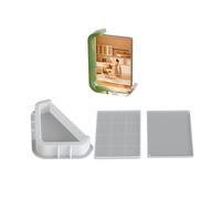 Moules créatifs en résine de silicone pour cadres photo rectangulaires pour la fabrication de cadres photo en cristal époxy