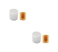 Moules cylindriques en silicone pour diffuseur d'huiles essentielles de résine époxy, support de plante hydroponique, fait à la main