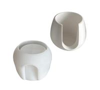 Moules cylindriques en silicone pour résine époxy, porte-bougie, chauffe-huiles essentielles, chauffe-fonte, silicone facile à démouler