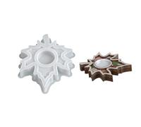 Moules d ' artisanat en Silicone en forme de polyvalente, moule de récipient de bougie pour d ' art en résine et moule en Silicone de décoration de maison pour supports