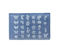 Moules d ' embellissement d ' ongles en silicone, thème floral, petits accessoires, moules d ' artisanat adaptés amateurs de beauté, modèles de conception d ' ongles réutilisables