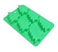 Moules d'arbre de Noël en silicone - Assiette antiadhésive de qualité alimentaire, Moule à 6 cavités | Cuisson Maison Gâteau au chocolat Crème glacée Mousse Vacances Dessert Pâtisserie