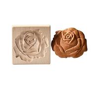 Moules de Biscuits en Bois, Outils Cuisson Décoration Artisanale pour l'Halloween, Thanksgiving Forme Mignonne DIY Moule à Gaufrer Pratique Outils de Cuisine 3D Faciles à Utiliser (K)
