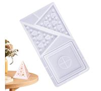 Moules de bougeoirs pour résine époxy - Moulage de chandeliers, œuvres d'art en silicone, moules flexibles et , finition lisse, démoulage facile, décoration de table créative à faire soi-même