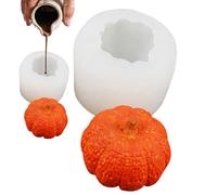 Moules de bougies d'automne - moules à résine de, moule à barbe à ballon d'érable | de silicone pour l'artisanat d'automne, moule fondant au chocolat pour la cuisson - idéal pour les