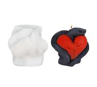 Moules De Bougies De Serpent | Forme De Serpent Pour Bougies,Outil Antiadhésif Détachable Libération Pour Faire Des Bougies De Savon Argile Articles Artisanaux