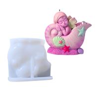 Moules de bougies en silicone - moules de bougies en silicone réutilisables, variété de formes et de tailles | Gravé la distribution des effets scintillants et perlés. modulaire qui facile