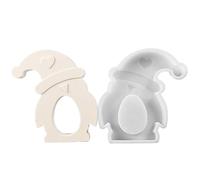 Moules de bougies pingouin animaux,Moules de pingouin de Pâques pour la fabrication de bougies,Moule de Pâques en silicone pingouin fait à la main - Moules de bougie pingouin antiadhésifs pour les