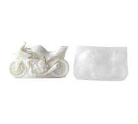 Moules de bricolage de moto - Kit de fabrication de bougies en silicone - Moule en résine - Formulaire de distribution pour la création de projets d'art de véhicules, accessoires de conception de