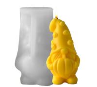 Moules De Chocolat D'Halloween - Moule De Silicone Gnome De C-itrouille 3D, M-oule De Résine Gnome Automne Gnomes Réutilisables Crafts De Thanksgiving Moules Pour Le Savon Project D'art Art Cake Pop