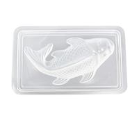 Moules de chocolat, moule de poisson 3D Moule en plastique Gâteau en forme de gâteau au chocolat Chocolate Fondant Fondant Moule de boulangerie