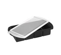 Moules De Congélateur En Silicone, Mourir De Glaçon Portable, Bac À Glace Réutilisable, Conception Flexible, Libération Facile, 30x13x5.6 Cm, Adapté Au Vin Et Au Champagne