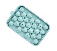 Moules de congélation en silicone en forme de cœur, flexibles et réutilisables de qualité alimentaire | Bac à glaçons avec couvercle - Pour cocktails, café, fêtes, boissons, aliments, camping