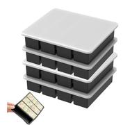 Moules de congélation - Réutilisables et faciles à démouler - Cubes de congélation en silicone pour le stockage des aliments, pour jus, sauce, bouillon, restes, maison, cuisine, appartement, passe au