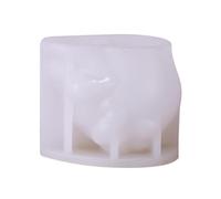 Moules de crâne pour résine - Moule en silicone de crâne de rose de 7,2 cm | Moulee à bougie parfuée de 167 ml | Moulle en silicone en pâtre pour gâteau au chocolat, savon fait main, décoration d'Hall
