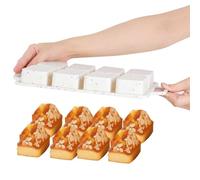 Moules de cuisine polyvalents en silicone - Antiadhésifs et de qualité alimentaire | Idéal pour le à la banane, les biscuits, les gâteaux, les rôtis de viande et les desserts, accessoires de