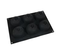 Moules de cuisson - 6 cavités myrtilles résistantes à la chaleur | Moules en silicone anti-adhésif pour la cuisson | pour chocolat, crème glacée, gelée, biscuits, maison, cuisine, mariage