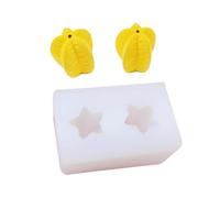 Moules de cuisson compacts en silicone pour mettre en évidence les motifs de balimbing citron, melon musqué, raisin, facile à nettoyer, vert, balimbing citron, pastèque, raisin