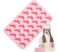 Moules De Cuisson D'animaux - Silicone, Moule À Bonbons De Qualité Alimentaire, Attrait Accrocheur | Construction Robuste, Moule De Cuisson, Petit Gâteau Antiadhésif À Dégagement Facile Pour Le Chocol