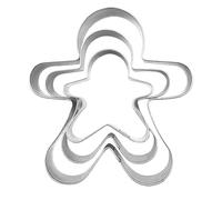 Moules de cuisson de Noël - Emporte-pièce créatif en métal, moules de vacances de Noël en acier inoxydable, faits à la main, arbre en pain d'épices