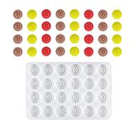 Moules de cuisson en résine époxy, petits moules à biscuits, fournitures d'artisanat pour gâteaux, desserts, décorations de chocolat, outil de cuisine