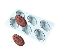 Moules de cuisson en silicone - Composant alimentaire antiadhésif, système de déplacement de masse géométrique radial de 11,65 x 6,77 pouces, composant de fixation de sécurité multi-cavité intégré, st