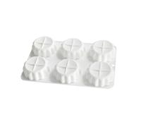 Moules de cuisson en silicone de qualité alimentaire pour tartelettes, mousses, gâteaux, chocolats, bonbons, antiadhésifs, passent au lave-vaisselle, moules de cuisson pour un usage domestique