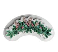 Moules de cuisson en silicone réutilisables pour l'hiver | Moule à gâteau en forme de cône de Noël pour bonbons, bougies, desserts, maison, cuisine, boulangerie, maternelle