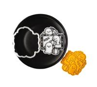 Moules de cuisson fantôme de style japonais - Outils polyvalents d'Halloween pour chocolat, biscuits et festivals - Moules à biscuits japonais