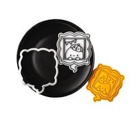 Moules de cuisson fantôme de style japonais - Outils polyvalents d'Halloween pour chocolat, biscuits et festivals - Moules à biscuits japonais