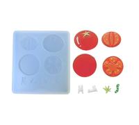 Moules de cuisson flexibles en silicone - Accessoire portable pour la fabrication de desserts et de bonbons - Passe au lave-vaisselle