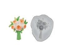 Moules de cuisson manuels en silicone de qualité alimentaire pour fondant, argile à dessert, bloc de glace, tournesol, moule en silicone