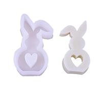 Moules de cuisson, moule en silicone flexible, forme de lapin, B