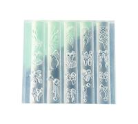 Moules de décoration d'ongles en silicone Bowknot Thème Petits accessoires Bricolage Moules pour les amateurs de beauté Réutilisable Décoration d'ongles Moule en silicone