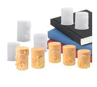Moules de fabrication de bougies, outil de bricolage 3D sur le thème des abeilles | Moules à bougies piliers - Pour mouler du savon parfumé, des produits de plâtre, des décorations d'intérieur, des