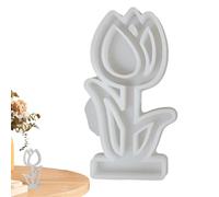 Moules de fleurs en silicone - Moules de Flores de Silicona | Moule en résine d'argile en forme de pot de fleurs | Moules de recyclage de crayons | Outil d'artisanat résistant à la chaleur pour