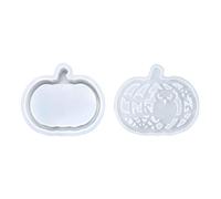 Moules de lampe - Coque en résine - Véhicule en silicone d'automne - Kit de fabrication de décoration d'Halloween - Moule à époxy pour table de photophore - Pièces centrales - Maison