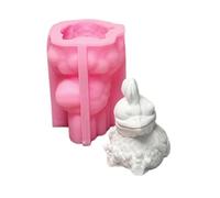 Moules de moulage amusants en forme de poule - Moule en silicone pour plâtre