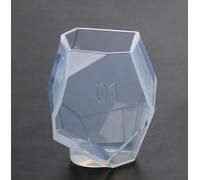 Moules de moulage en résine, grand moule en silicone transparent 3D pour fondant, cristal, bougie irrégulière, outil pierre, savon, résine, artisanat, gâteau, gelée, 5,8 x 4,6 x 7,2 cm