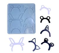 Moules De Moulage En Résine Mouvant Pour Bandeau Moule Partie Tasse À Secouer Artisanal Bricolage Matériau Silicone Pour Les Amateurs D'artisanat Bandeau