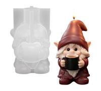 Moules de Noël en silicone 3D Père Noël faits à la main réutilisables