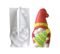 Moules de Noël en silicone - Moulage mythique, récipient folklorique pour versement artisanal, doux avec une grande flexibilité, article de loisirs, presse détaillée pour studio, atelier, atrium