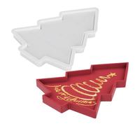 Moules De Noël - Moules De Résine Pour Les Vacances | Moule En Forme D'arbre En Silicone, Idéal Pour L'enfant Adulte, L'anniversaire, L'artisanat, La Table De Nourriture, La Pièce Maîtresse, La Maison
