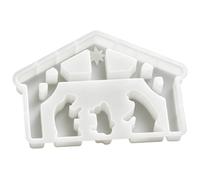 Moules De Noël Silicone Scène De Nativité Antiadhésif Moulage Réutilisable | Moules En Silicone Sainte Pour Époxy Plâtre Déco Maison Loisirs Créatifs Faveurs Fête Nouvel