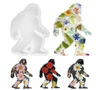 Moules de Nol Moules de rsine poxy en silicone moules de rsine gorille king kong moules en silicone moules de trousseau rsine