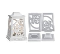 Moules de Pâques en silicone - Résine réutilisable résistante à la chaleur, kit de moulage artisanal | Unité de moule de savon de de bougeoir, assemblage de Structure d'accessoire de projet artis