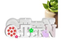 Moules de Pâques | Kit de Loisirs Créatifs Flexibles Lapin et Œuf | Moules En Silicone Pour Bougies Déco Pâques,Pour Plâtre Argile Résine Savon Maison Arts & Artisanat Cadeaux