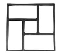 Moules de Pavage de Sol de Patio de Jardin en Plastique, Moule de Fabricant de Chemin en béton à Faire soi-même