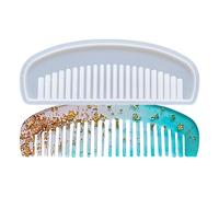 Moules De Peignes Silicone - Outil De Fabrication De Peignes, Brosse À Cheveux En Silicone Époxy Moule De Moulage En Résine | Moule D'artisanat À La Main Pour Brosses À Cheveux, Moule À Résine Époxy D